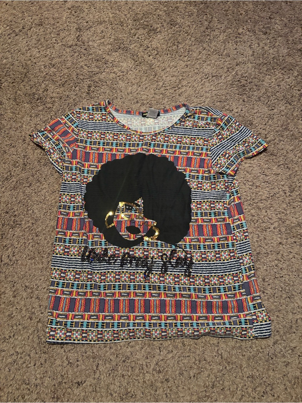 Wake Pray Slay Graphic Tee M